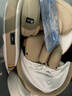 初婴贝儿童安全座椅汽车用0-4-12岁婴儿宝宝车载可坐可躺i-Size通风加热 豪华版金+175°躺+支撑腿+遮阳棚 实拍图