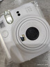 富士（FUJIFILM）instax  mini12 一次成像 立拍立得相机 mini12 茉莉白 套餐七（官方标配+相机包+相册+白边相纸10张） 实拍图