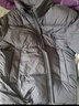 森马（Semir）轻松羽绒|羽绒服男三防外套发热保暖面包服冬2025新款抗静电 【高倍充绒】黑色（灰鸭绒）90001 XS 实拍图