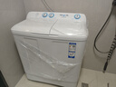 海尔（Haier）双桶洗衣机半自动 家用大件洗 12公斤大容量 一级能效省水电 以旧换新 双缸 原厂品质XPB120-81D2 实拍图
