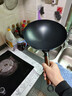 京严铁锅章丘炒锅正宗老式无涂层精铁不粘炒菜锅家用圆底煎锅燃气专用 【宗师级｜古法技艺】适合5-7人  直径 34cm 【三次开锅发货｜不粘不锈｜好养锅】 实拍图