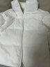 优衣库女装无缝羽绒短茄克/老爸评测外套夹克25秋冬478578 00 白色 M /160/84A 实拍图