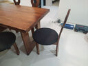 匠谷实木餐桌椅饭桌家用原木餐桌大板桌侘寂风餐桌长方形桌白蜡木长桌 尺寸颜色支持定制（咨询客服） 实拍图