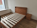 京东京造家居悦枫实木床 天然橡胶木 主卧双人床原木色1.5×2米 实拍图