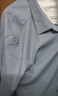 京东京造【桑蚕丝】衬衫男长袖衬衫男士外套衣服秋冬男 灰色40 实拍图
