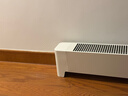 美的（Midea）【APP智能】石墨烯家用踢脚线取暖器 遥控电热电暖器 浴室速热电暖气 节能暖风机全屋升温HDS22LYR 实拍图
