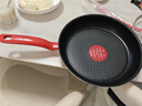 特福平底锅牛排不粘煎锅少油烟有钛煎饼锅电磁炉燃气灶通用28cm 实拍图