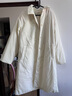 无印良品（MUJI） 女式 蓬松棉服立领大衣 外套女款冬装25年秋冬新品女装棉衣衣服 象牙色 XL (165/92A) 实拍图