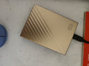 西部数据（WD）5TB 移动硬盘 type-c Ultra系列 2.5英寸 金 机械硬盘 笔记本电脑外接加密兼容Mac 大容量家庭存储 实拍图