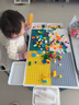 麦格萌（MAIGEMENG）儿童积木桌玩具男孩女孩宝宝大颗粒积木拼装3-6岁六一生日礼物 特大桌+1椅+350大颗粒+4增高收纳 实拍图