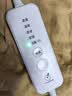 京弗单人电热毯美容床专用美容院按摩床沙发上的小型加热电褥子 1.5*0.5米 毛毯绒 简约灰色【三档调温】 实拍图