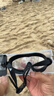 匹克成人游泳镜男女高清防雾防水大框一体专业潜水游泳眼镜透明黑色 实拍图