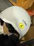 京东京造 TK22电动车头盔 3C认证新国标A类基础款男女通用电瓶车头盔浅灰M码 实拍图