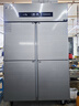 雪花四门冰箱商用六门立式不锈钢冰柜厨房大容量四开门双温冷藏冷冻直冷风冷冰箱冷柜保鲜柜 豪华款-18℃大四门双温【上冷藏下冷冻】一级节能 实拍图