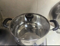 爱仕达（ASD）汤锅 304不锈钢小汤锅 蒸锅复底炖煮锅 20CM燃气电磁炉通用奶锅B1 实拍图