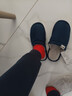 回力日系柔软情侣棉拖秋冬家居室内保暖棉鞋男款HL0006蓝色40-41码 实拍图