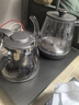 FUNORK全自动上水电热水壶 茶台烧水壶家用办公一体机茶桌茶几嵌入式茶具电茶炉套装 RY-10钛灰色保温1L 实拍图