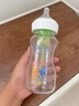 布朗博士玻璃奶瓶 0-3月新生婴儿防胀气防呛 宽口径奶瓶150ml 萌兔 实拍图