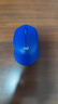 罗技（Logitech）M330 静音鼠标 无线鼠标 办公鼠标 右手鼠标 蓝色 带无线2.4G接收器 实拍图