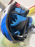 奥塞奇ot11儿童轮滑头盔自行车骑行安全帽一体成型带护具运动平衡车白蓝 实拍图