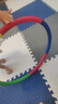 憨憨乐园 儿童呼啦圈玩具软海绵呼啦圈幼儿园小学生运动健身玩具直径50cm 实拍图