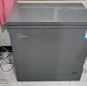 美的（Midea）143L单温家用冰柜减霜冷藏冷冻柜两用小冰柜一级能效节能冷柜小型冰箱BD/BC-143KMF(E)国家补贴 实拍图