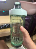 Blender Bottle 蛋白粉摇摇杯运动水杯 大容量塑料杯子带刻度奶昔杯高颜值搅拌杯 Strada款tritan浅蓝色 828ml 实拍图