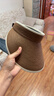 蕉下（beneunder）防晒帽子女草帽遮阳帽防紫外线太阳帽全脸遮阳UL569深棕 实拍图