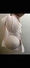 ubras【2件装】无尺码免拆V领内衣女背心美背粉底液色文胸罩无痕隐形 奶盐蓝+燕麦奶 实拍图