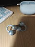 QCY C50 小耳球 蓝牙耳机耳夹式AI翻译 不漏音骨传导概念碳纤维振膜云感佩戴通话降噪长续航 冰海蓝 实拍图