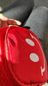 【爆款】男女单肩斜挎包新款儿童胸包卡通可爱轻便斜挎迷你背包 红色【活动款1个装】 实拍图