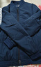 杉杉（FIRS）鸭绒棒球领夹克羽绒服男冬季新款加厚保暖防风商务干部外套549 灰蓝 L (175) 实拍图
