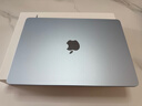 Apple/苹果AI笔记本/2025款MacBookAir13英寸M4(10+10核)24G512G天蓝色电脑MC6V4CH/A 实拍图