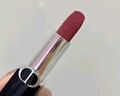 迪奥DIOR【邓为推荐】烈艳蓝金口红丝绒720哑光唇膏 生日礼物送女友 实拍图