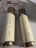 索爱（soaiy）GC520Pro 悬浮歌词蓝牙K歌音箱无线话筒麦克风一体式儿童户外家庭用ktv男女唱歌生日礼物 白 实拍图