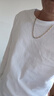 京东京造【10A抗菌T】长袖t恤男卫衣打底衫衣服白小T男装 白色 S 实拍图
