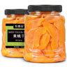 农香森 黄桃干果脯500g罐装桃肉水果干散装桃片蜜饯桃脯办公室零食 实拍图