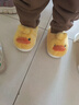 幸福玛丽（Cheerful Mario）幸福玛丽儿童棉拖室内家居毛毛冬毛拖鞋冬季保暖棉鞋男童女童拖鞋 实拍图