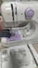 友立佳电动缝纫机705包边可锁边订扣眼家用迷你12种线迹锁边机改裤脚器 705电动缝纫机【标配版】+原装机针一包+拓展台 【通用压脚】赠大礼包+视频教程 实拍图