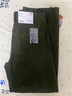 优衣库女装针织廓形长裤/弯刀镰刀裤子25秋冬新款483722 483722/57深橄榄色 XS 实拍图