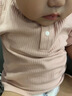 童泰婴儿套装春秋纯棉宝宝衣服男童女童家居服内衣儿童上衣裤子 粉色 【前开高腰款-棉&氨纶】 90 cm 实拍图