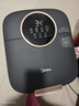 美的（Midea）泡脚桶足浴盆电解水杀菌加热保暖自动按摩暖脚洗脚盆生日礼物送男女友长辈 ZL312海岩灰 实拍图