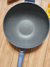 爱仕达（ASD）炒锅不粘锅轻量魔法石无烟炒菜锅钛锅32cm电磁炉燃气通用CL32Z8WG 实拍图