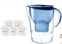 碧然德（BRITA）过滤净水器 家用滤水壶 净水壶 海洋系列 3.5L（蓝）+专家版滤芯5枚 环保加固包装 实拍图