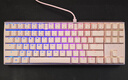 CHERRY樱桃 MX3.0S TKL 机械键盘 RGB灯效 G80-3877HYAEU-9 游戏键盘 有线键盘机械  粉色 红轴 实拍图