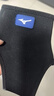 美津浓（MIZUNO）护踝运动男女透气护脚踝扭伤恢复护具篮球护脚腕保暖关节足球崴脚 曜夜黑 基础加压透气 （两只装） XL码(踝围23-25cm) 实拍图