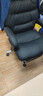 顾全C533家用老板椅舒适久坐办公椅电脑椅可躺工学椅子环保真皮座椅 黑色 超纤皮（160°可躺) 实拍图