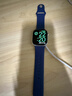 Apple/苹果 Watch Series 10 智能手表GPS款42毫米银色铝金属表壳丹宁色运动型表带S/M MX1J3CH/B 实拍图