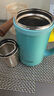 虎牌（TIGER）保温保冷杯茶滤网杯男女不锈钢办公杯CWM-A050-AM森林绿500ml 实拍图
