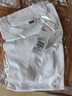 优衣库男女装大师T AIRism宽松圆领T恤五分袖短袖475355 465185 475355/00白色 L 实拍图